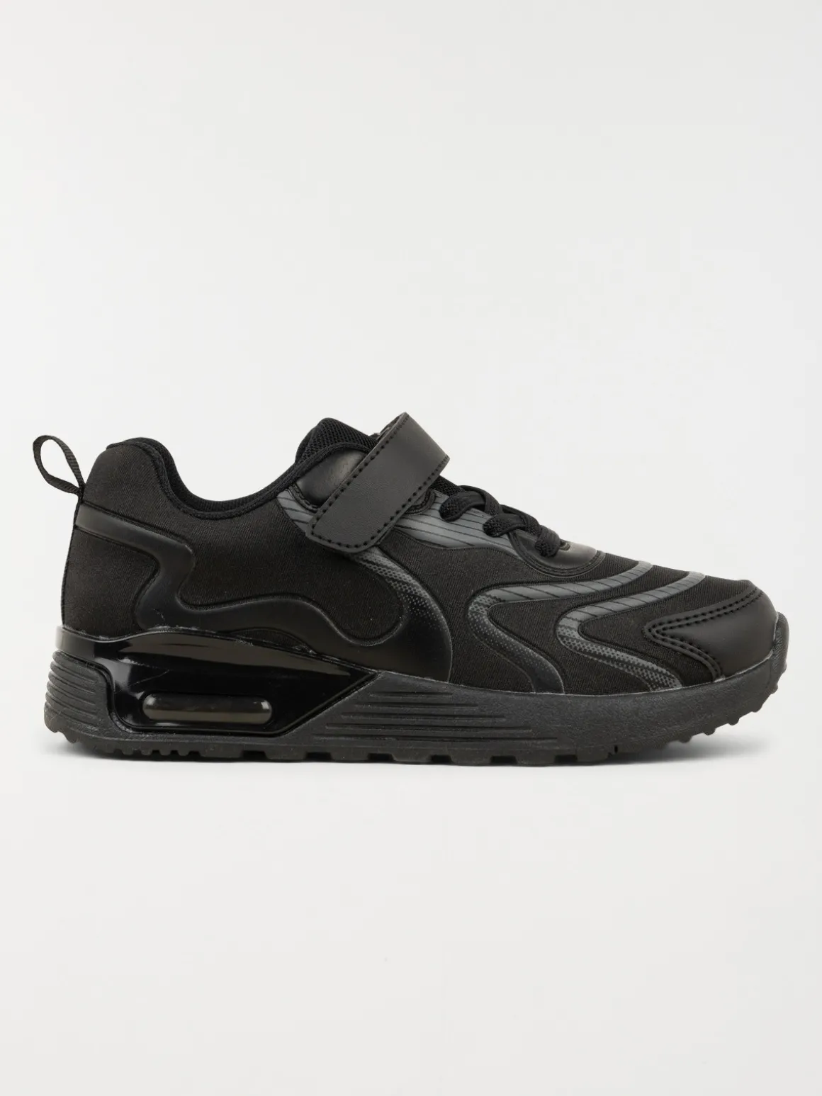 Baskets noires de sport garçon (31-39)