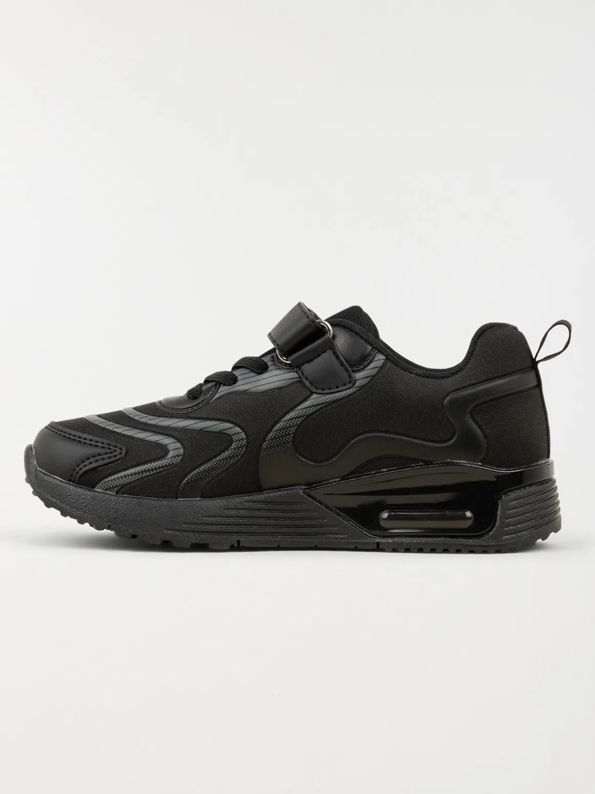 Baskets noires de sport garçon (31-39)