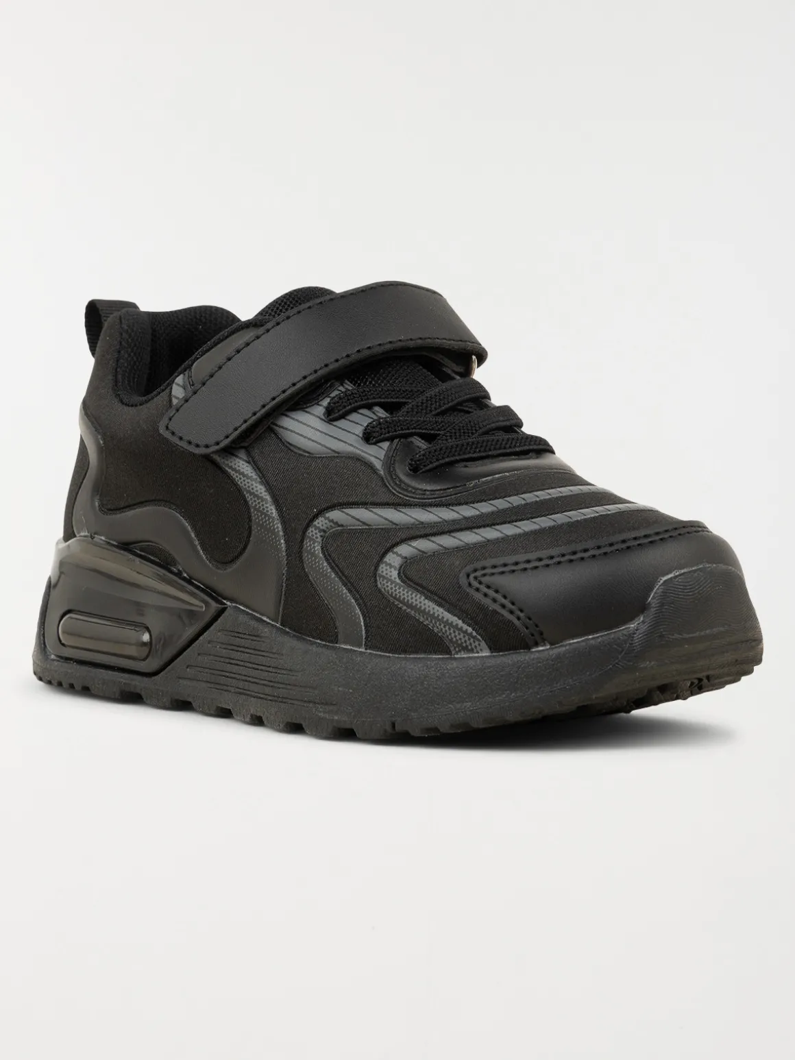 Baskets noires de sport garçon (31-39)