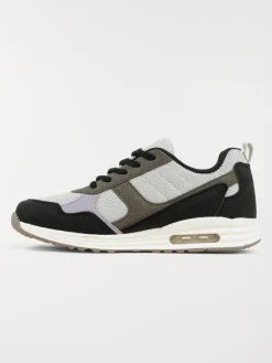 Baskets noires et grises femme (36-41)