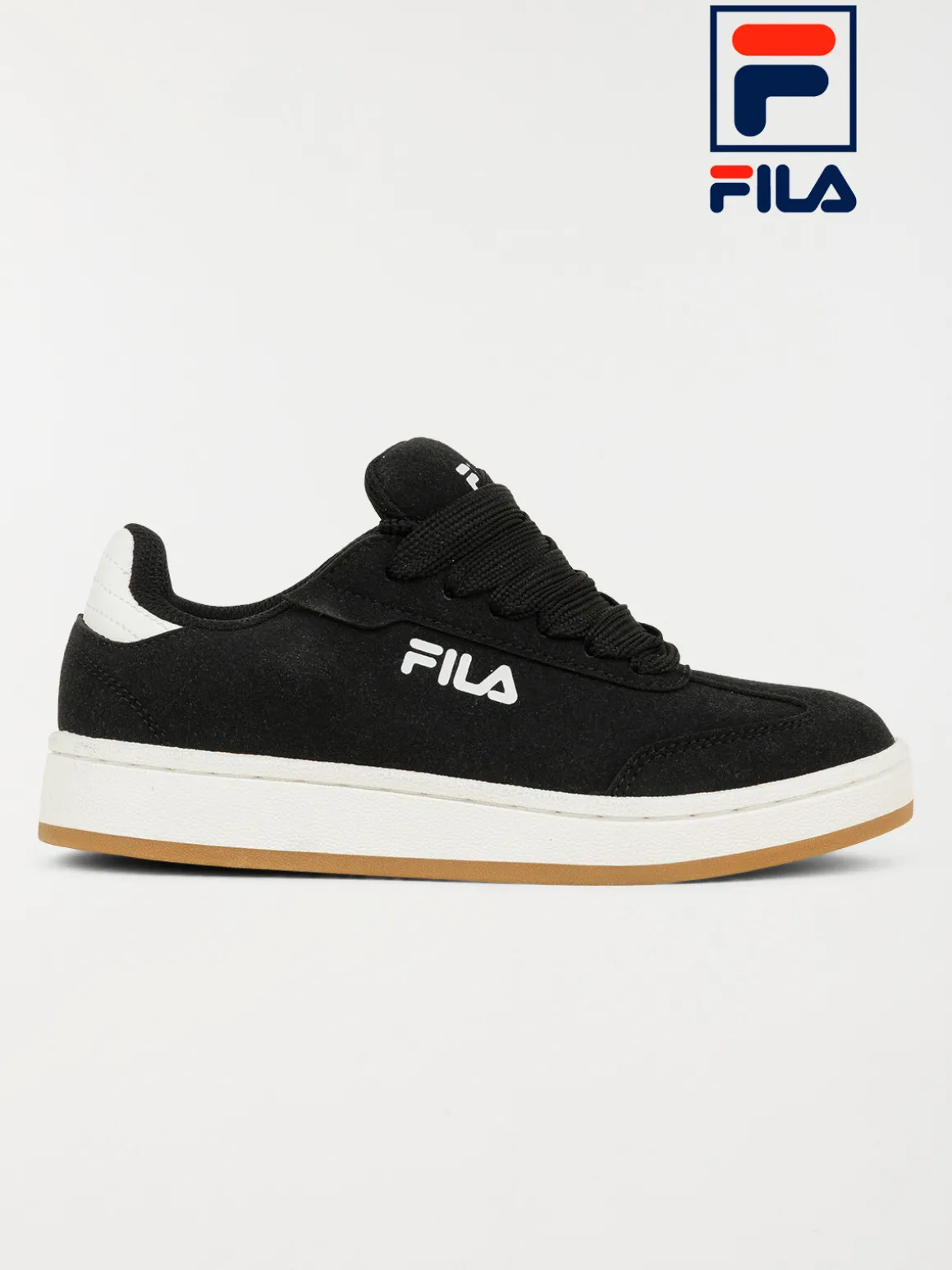 Baskets noires Fila garçon (31-39)