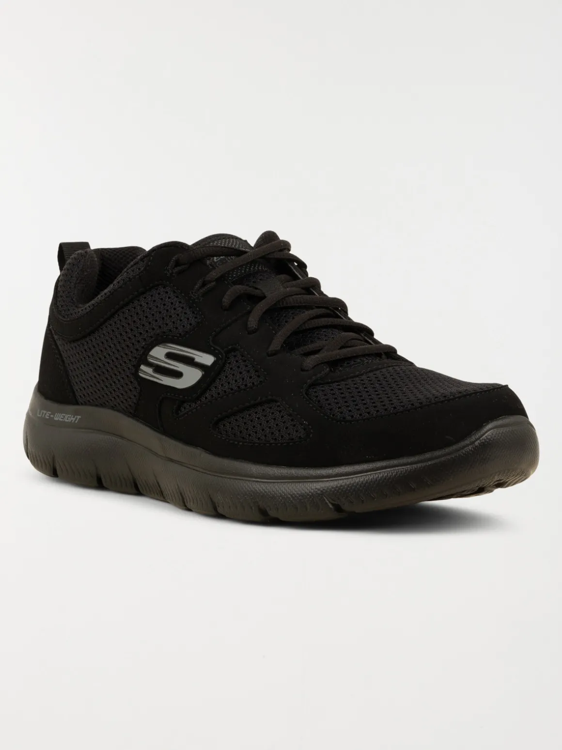 Baskets noires homme Skechers (40-46)