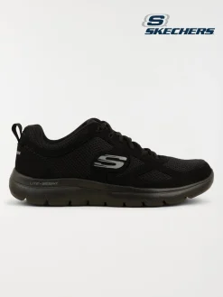 Baskets noires homme Skechers (40-46)