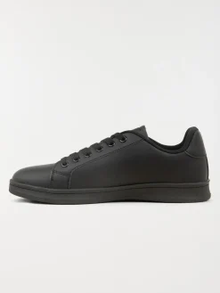 Baskets noires lacets homme (40-46)