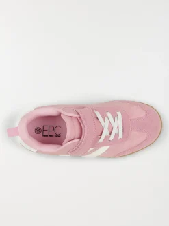 Baskets roses fille (31-36)