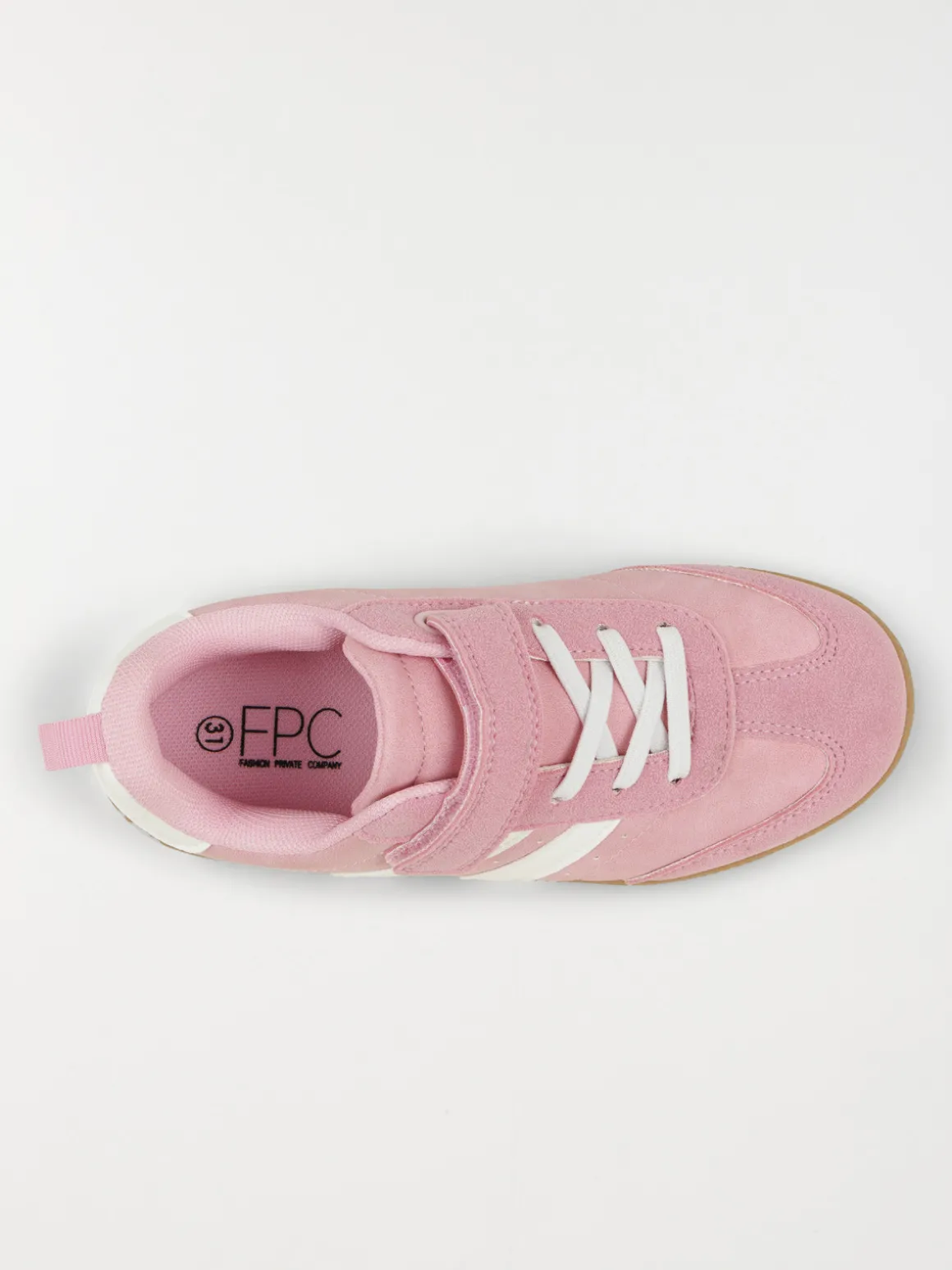 Baskets roses fille (31-36)