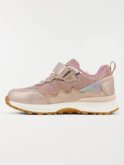 Baskets roses papillon fille (24-30)