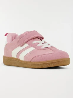 Baskets roses scratch fille (24-30)