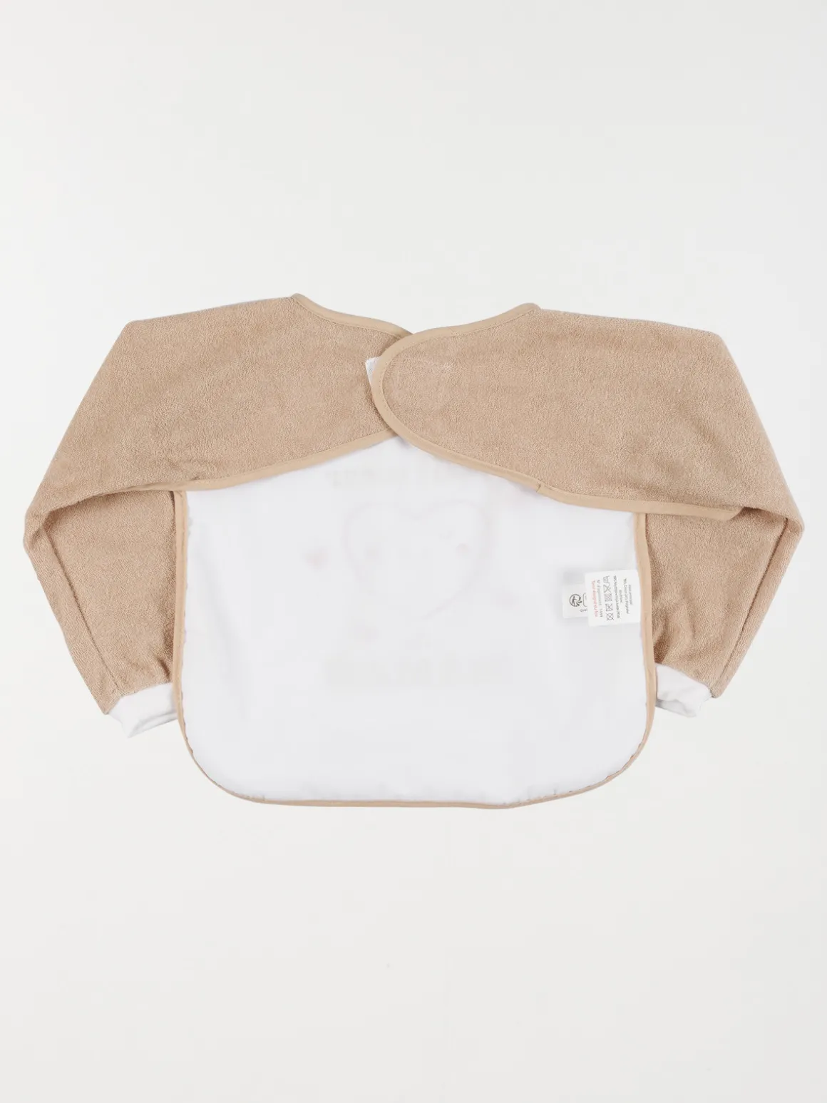 Bavoir petite coeur de maman bébé