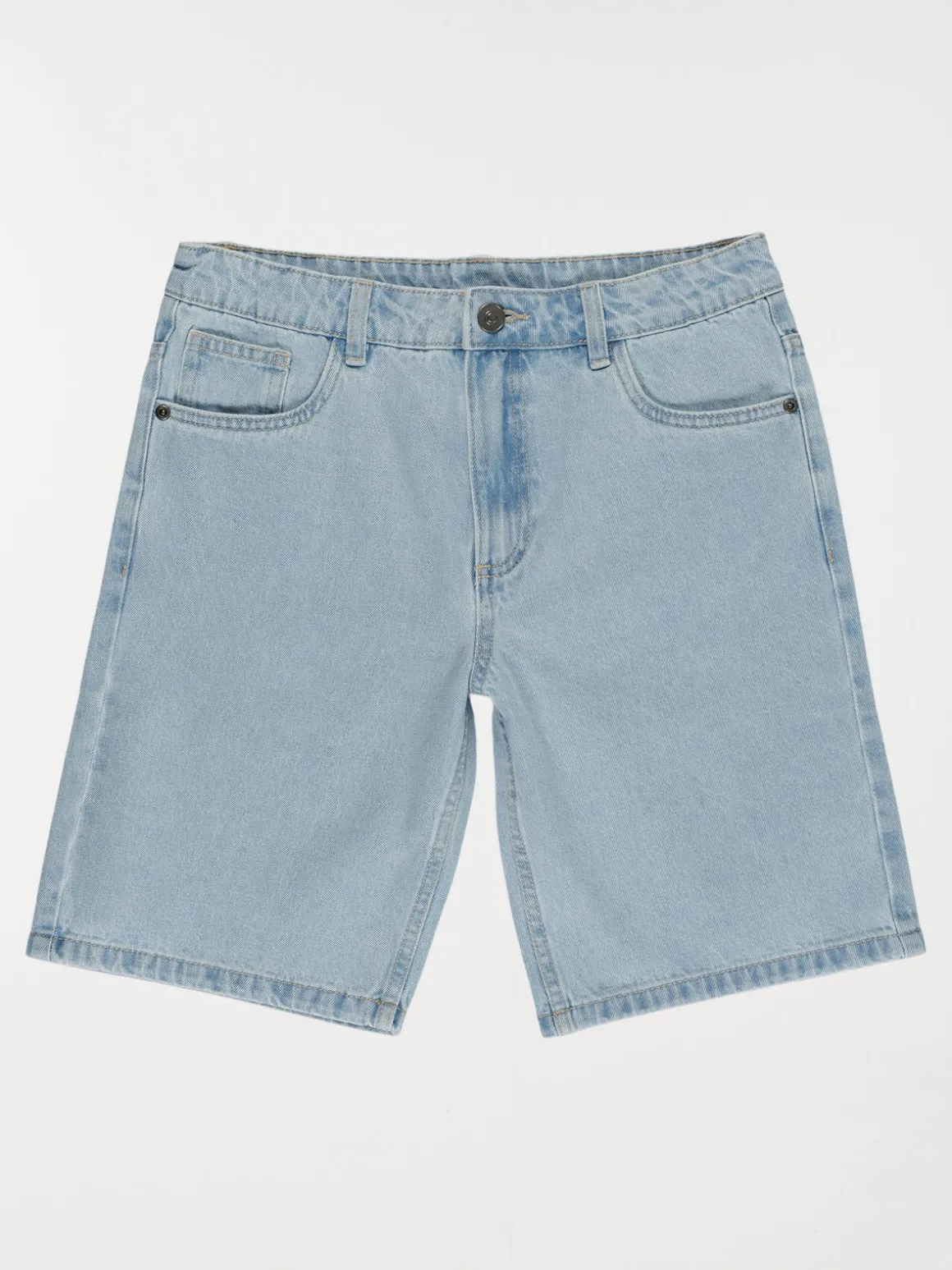 Bermuda bleach denim garçon (XXS-M)