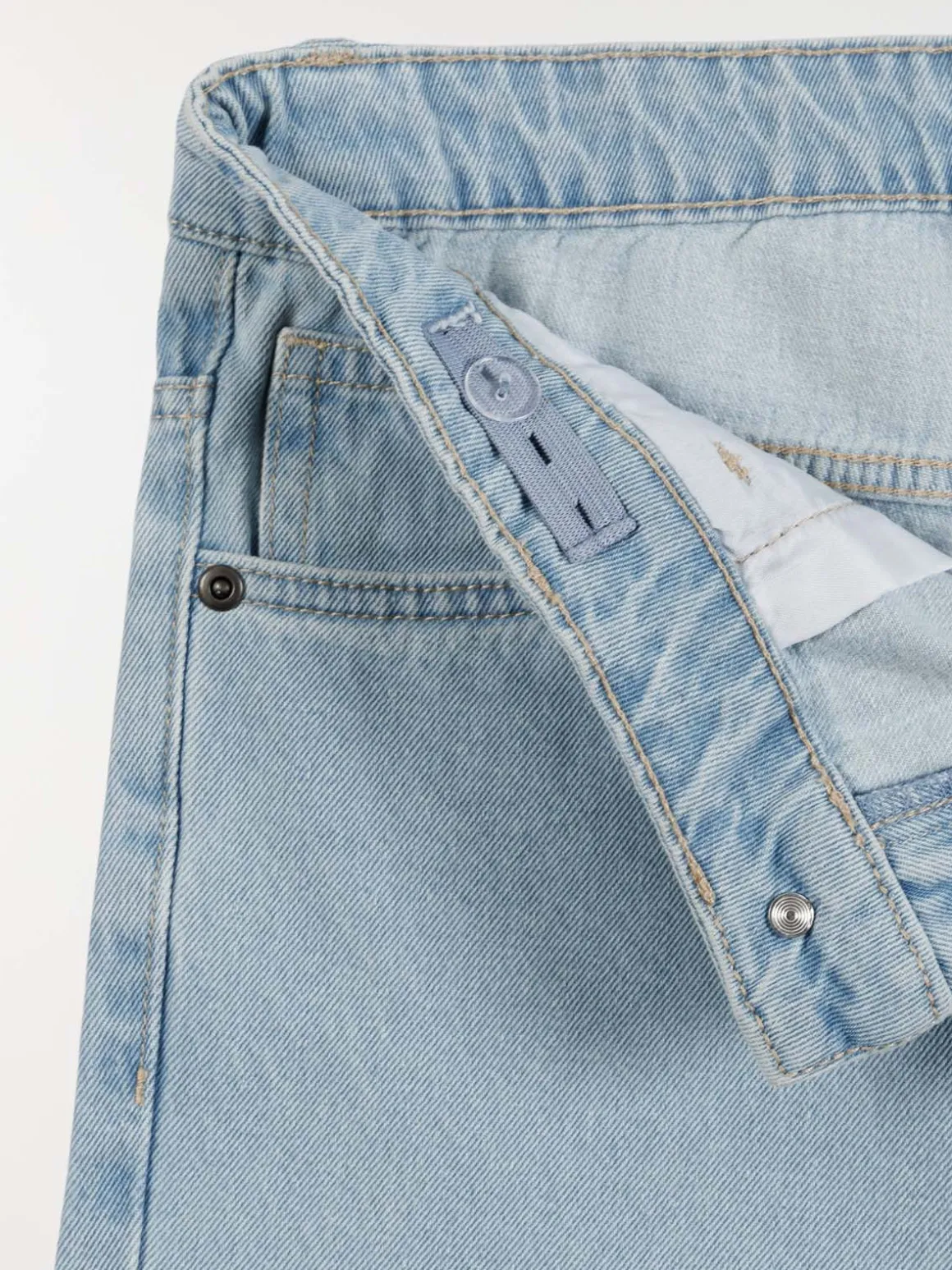Bermuda bleach denim garçon (XXS-M)