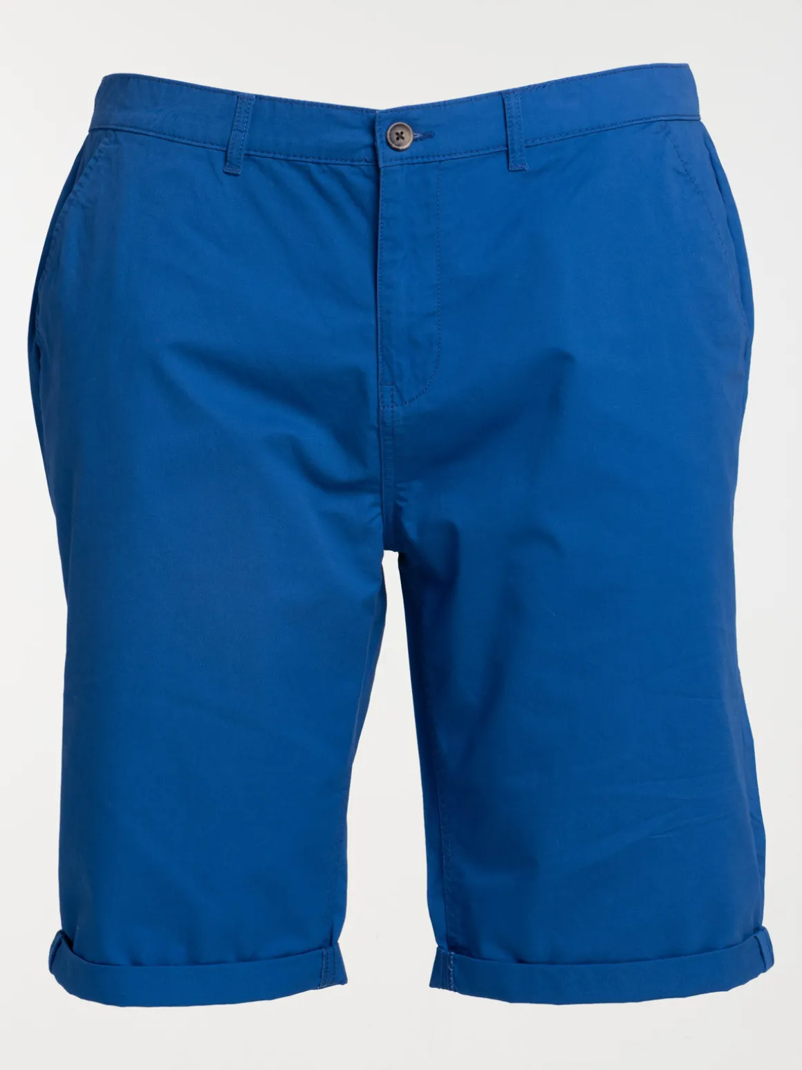 Bermuda bleu franc grande taille homme