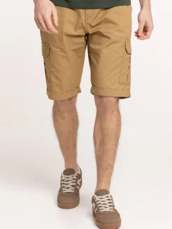 Bermuda cargo coloris antic bronze homme