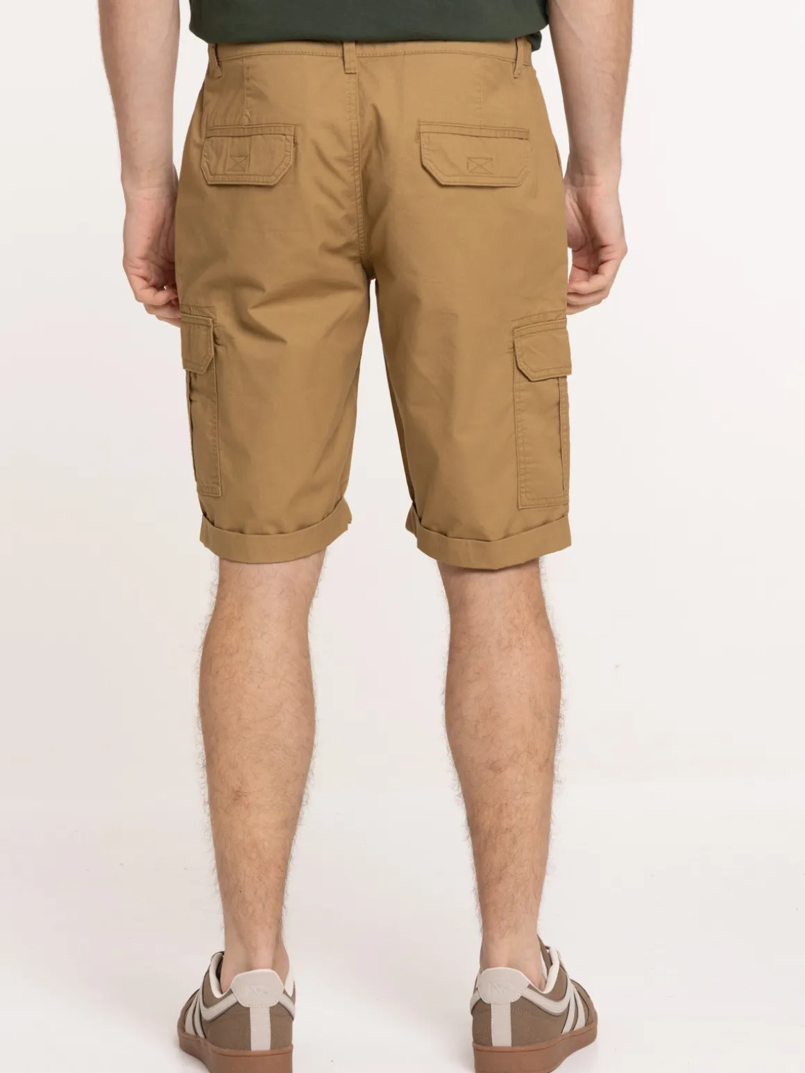 Bermuda cargo coloris antic bronze homme
