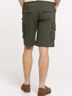 Bermuda cargo kaki quite homme