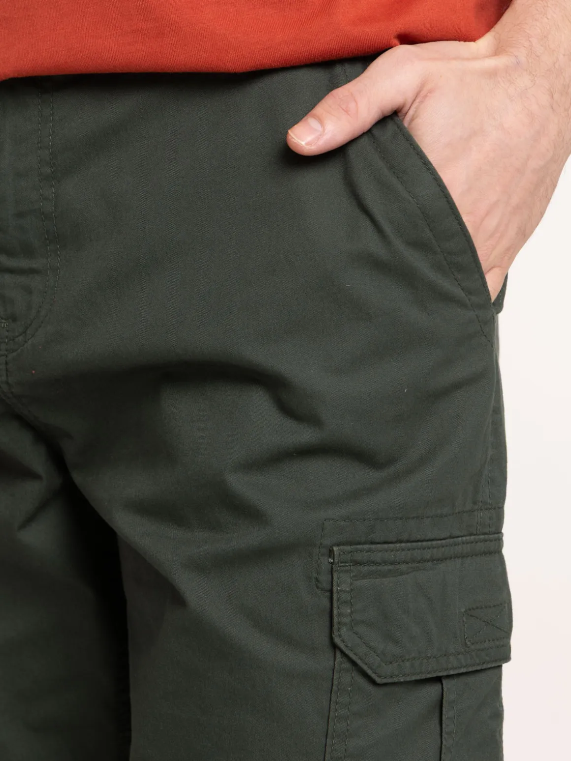 Bermuda cargo multipoche homme
