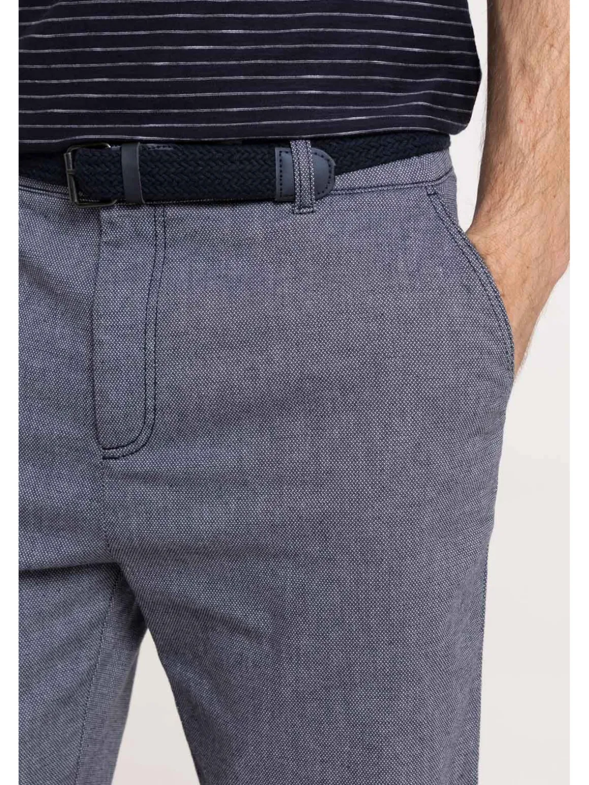 Bermuda chino avec ceinture homme