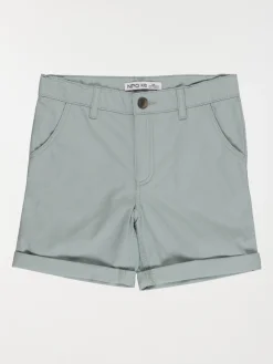 Bermuda chino silver blue garçon (3-12A)