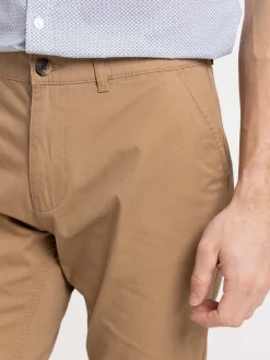 Bermuda coloris fauve homme