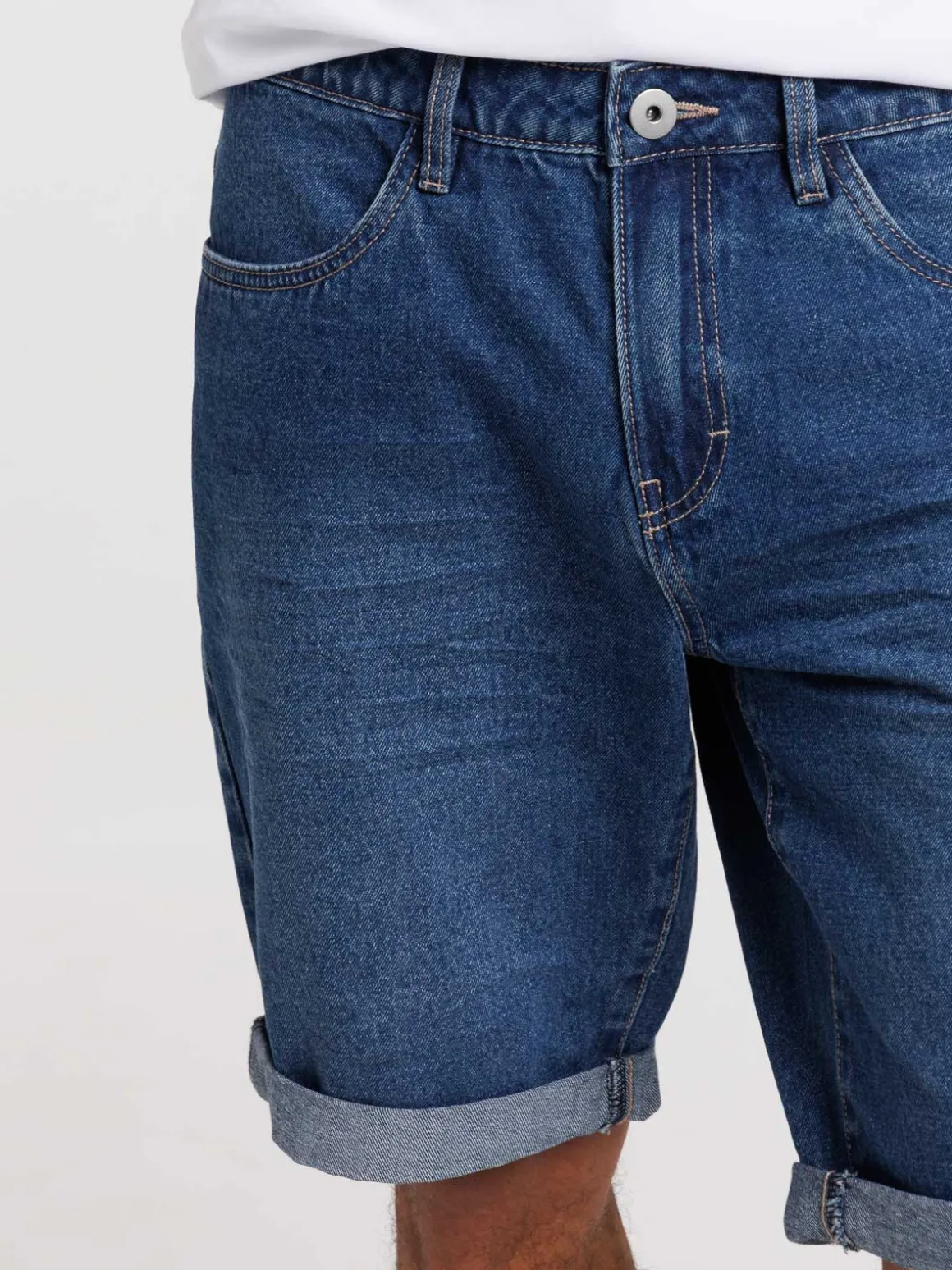 Bermuda en jean brut homme