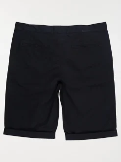 Bermuda grande taille homme marine