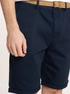 Bermuda horizon avec ceinture homme