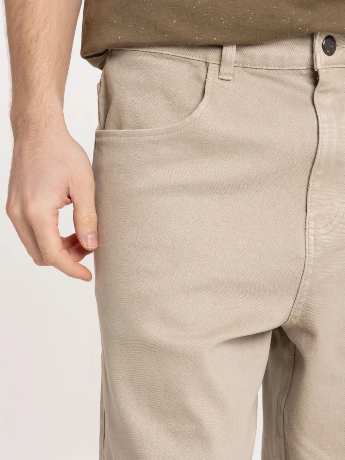 Bermuda jean coupe loose homme