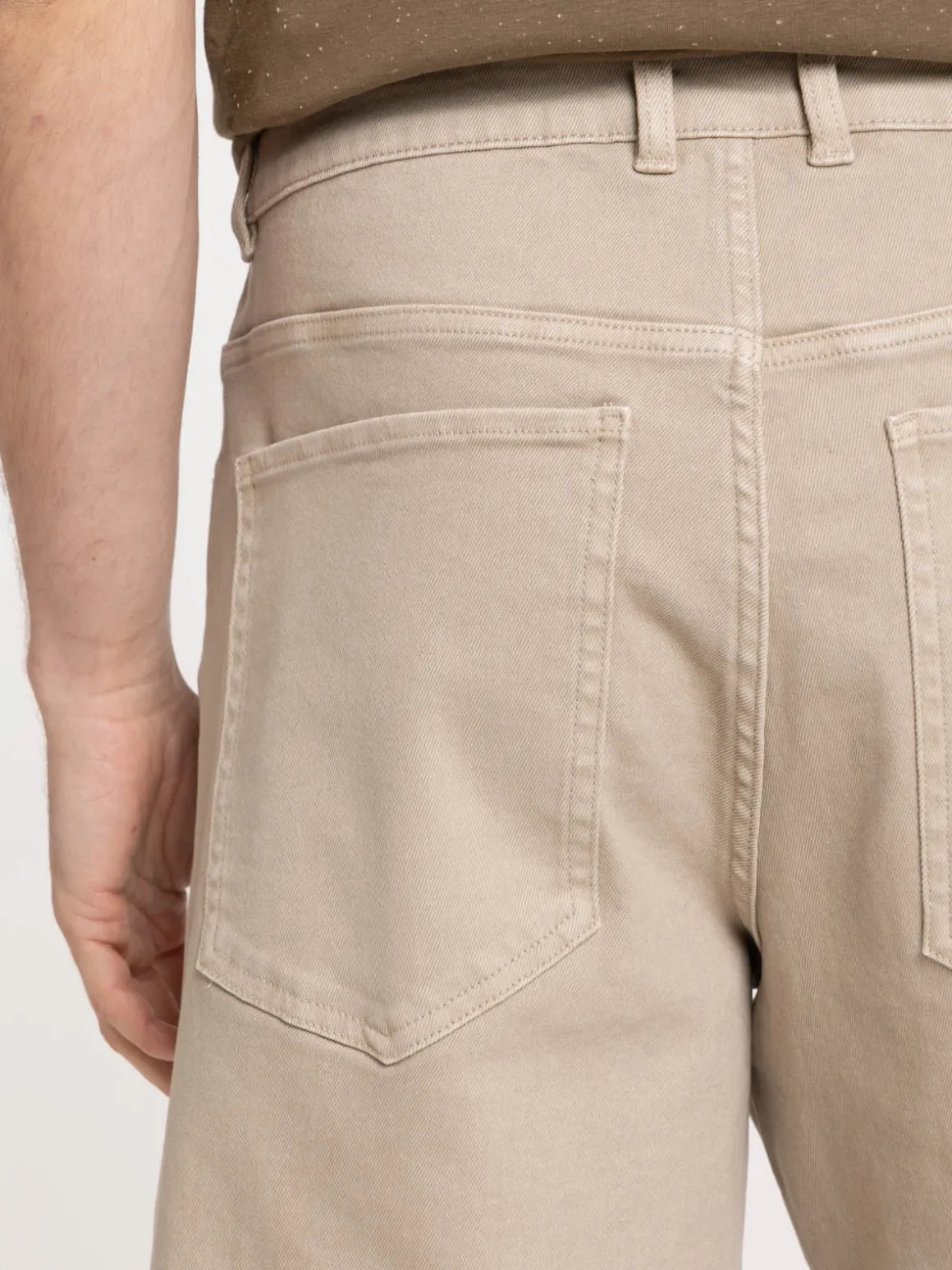 Bermuda jean coupe loose homme