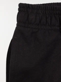Bermuda molleton noir garçon (3-12A)