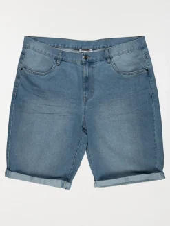 Bermuda stone grande taille homme