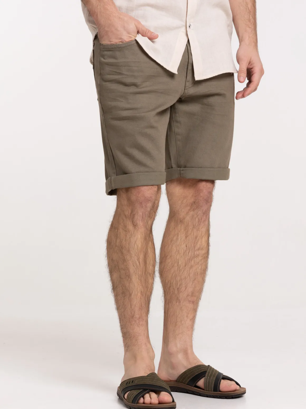 Bermuda tilleul homme