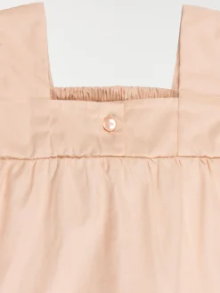 Blouse bretelles volantées fille (3-36M)