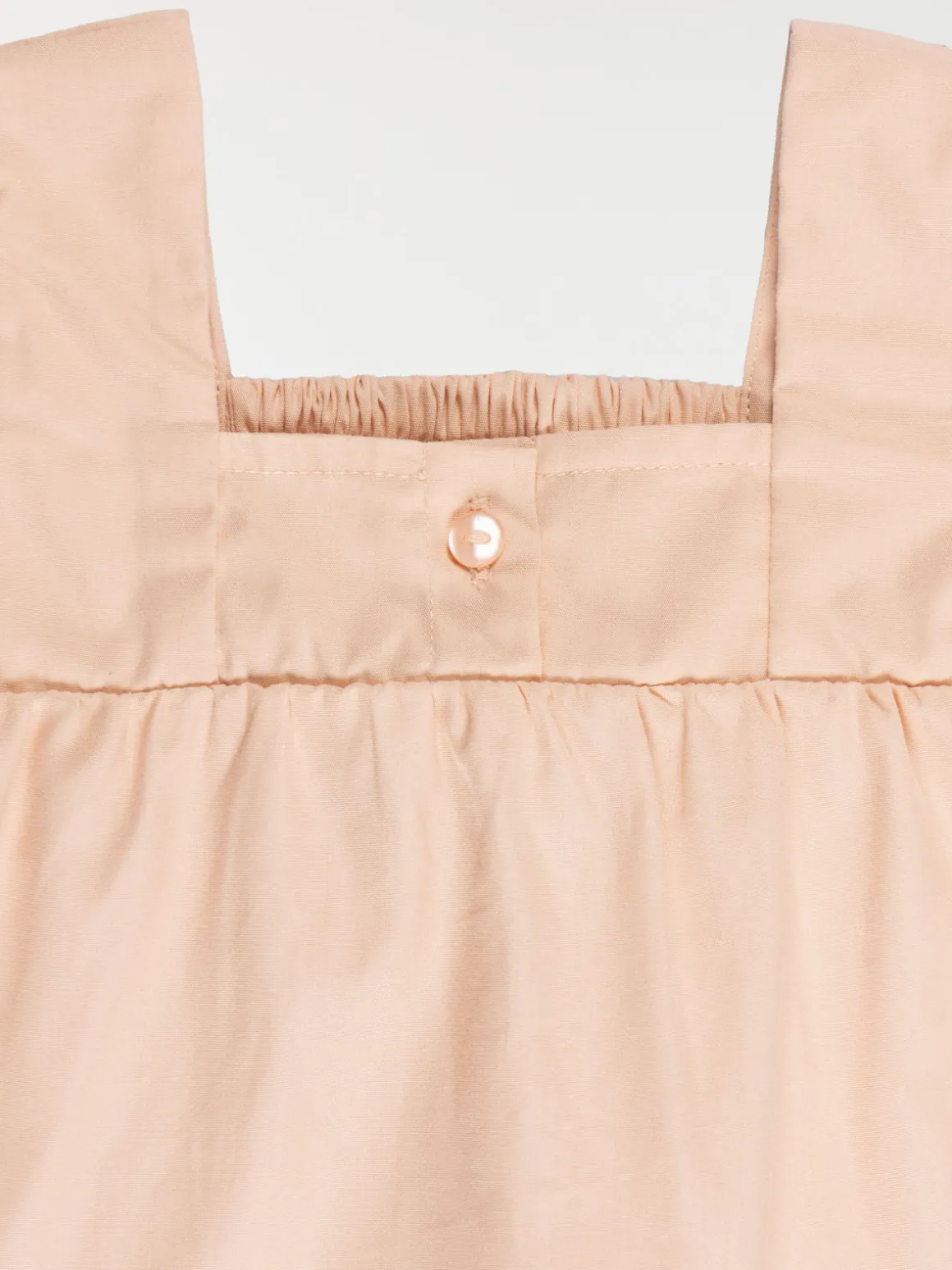 Blouse bretelles volantées fille (3-36M)