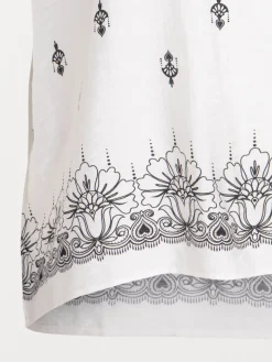 Blouse col rond grande taille femme