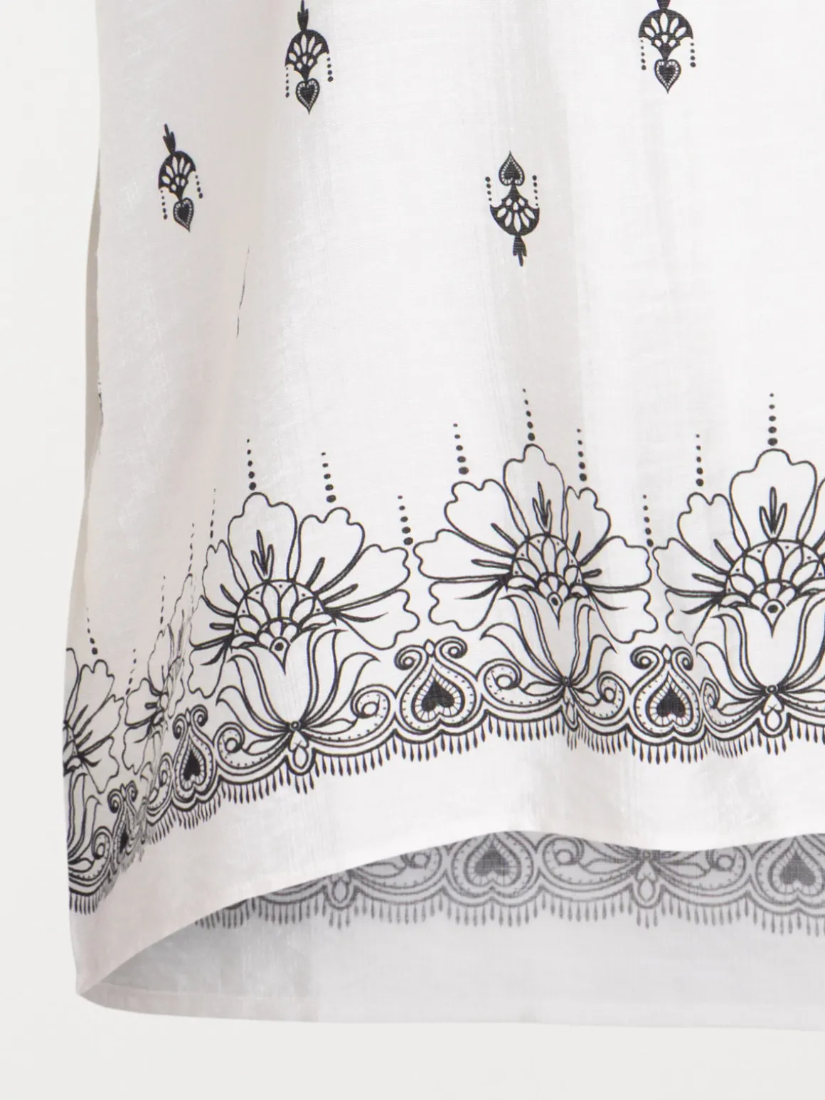 Blouse col rond grande taille femme