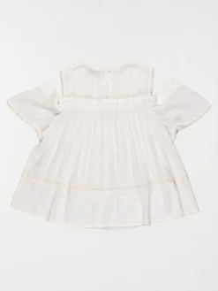 Blouse détail macramé fille (10-16A)