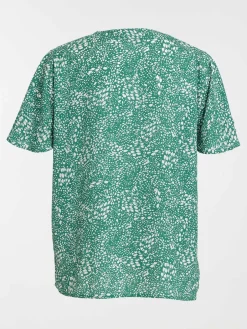 Blouse fleurie femme grande taille