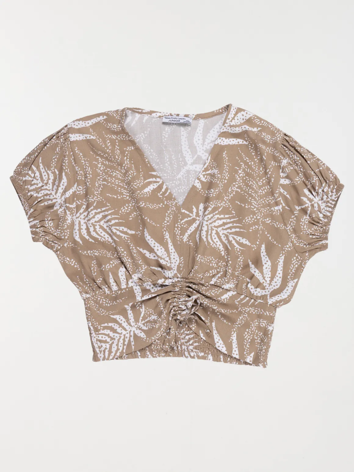 Blouse imprimée fille (XXS-M)