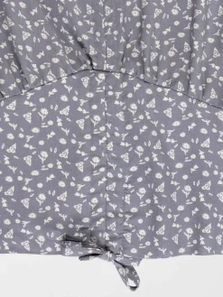 Blouse imprimée fleurie fille (XXS-M)
