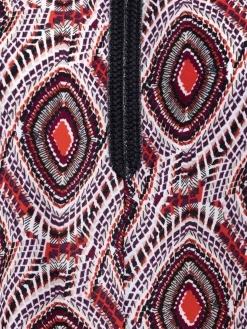 Blouse imprimée grande taille femme