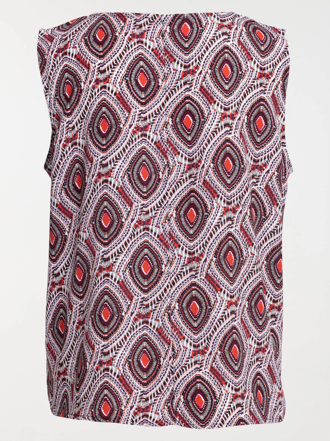 Blouse imprimée grande taille femme