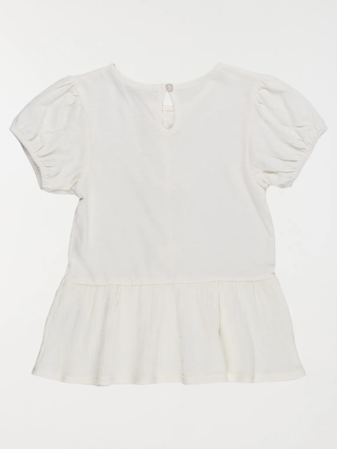 Blouse manches courtes fille (3-12A)