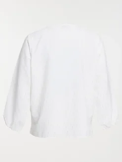Blouse motif doré grande taille femme