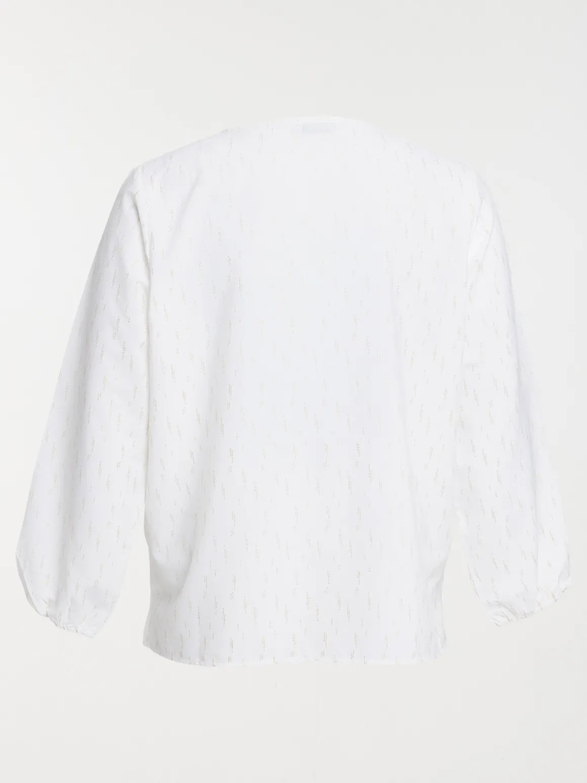 Blouse motif doré grande taille femme