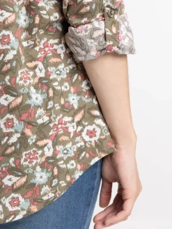Blouse motif ethnique femme