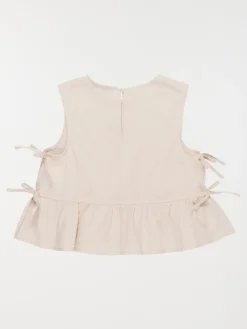 Blouse noeuds côtés fille (3-12A)
