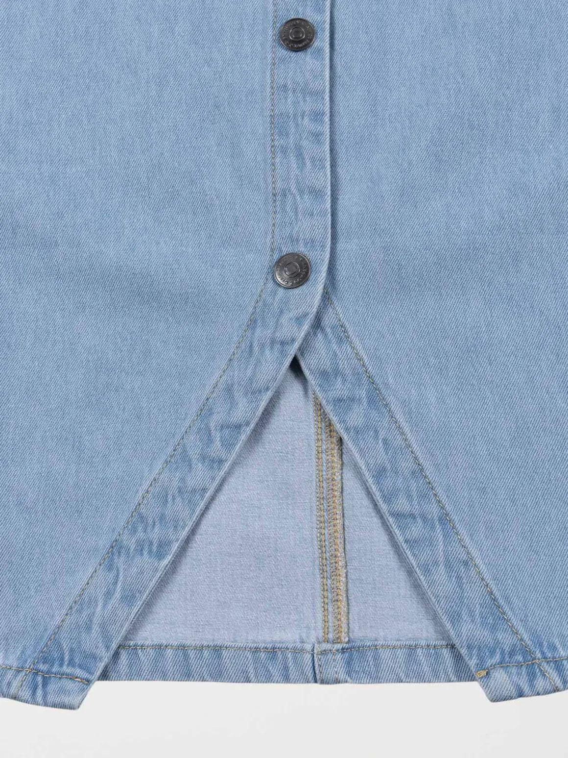 Blouse ouverte boutons dos fille (XXS-M)