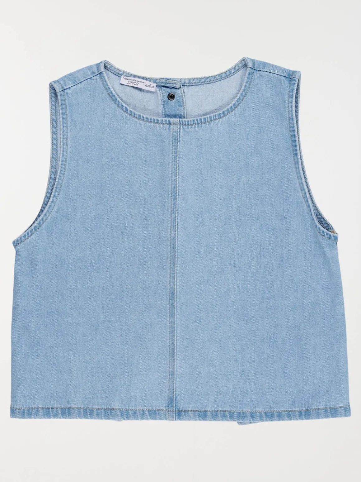 Blouse ouverte boutons dos fille (XXS-M)