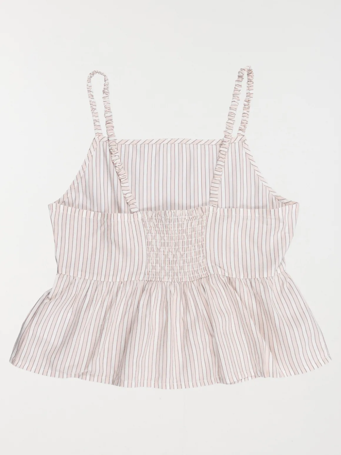 Blouse rayée bretelles fille (XXS-M)