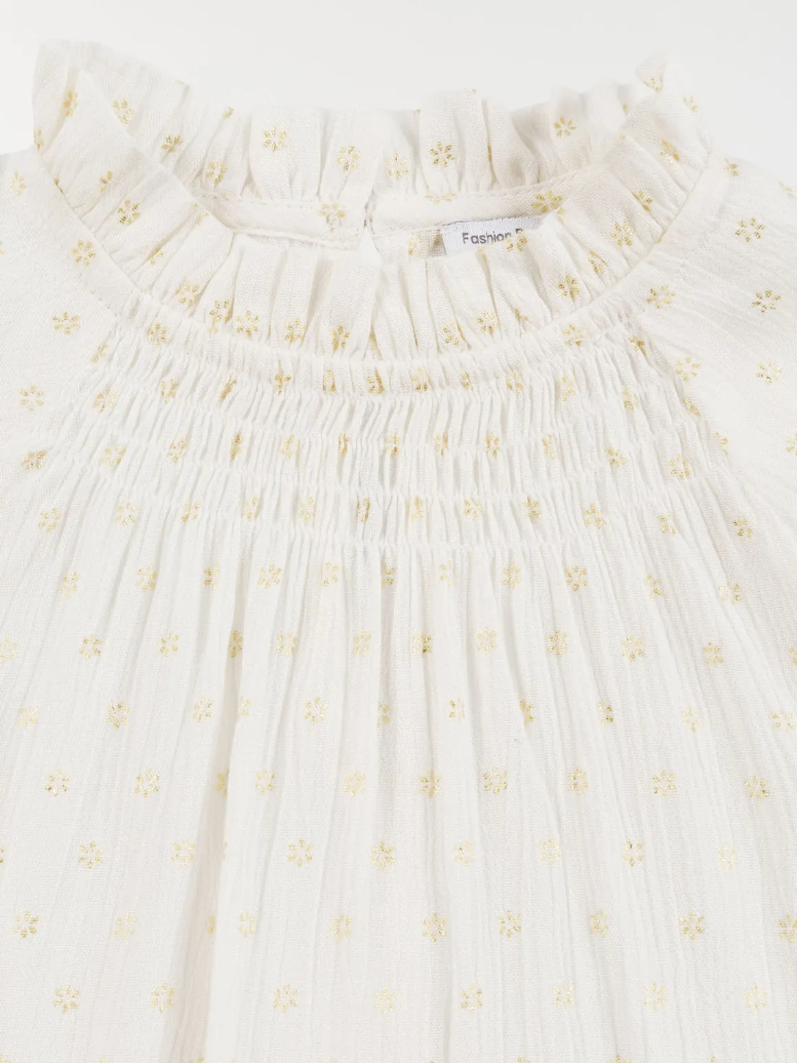 Blouse smockée fille (3-12A)
